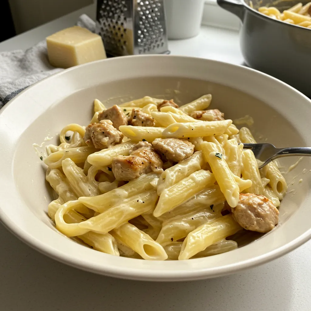 Creamy Garlic Butter Chicken Pasta: Ultimate Comfort Food Perfection - tertiary view
